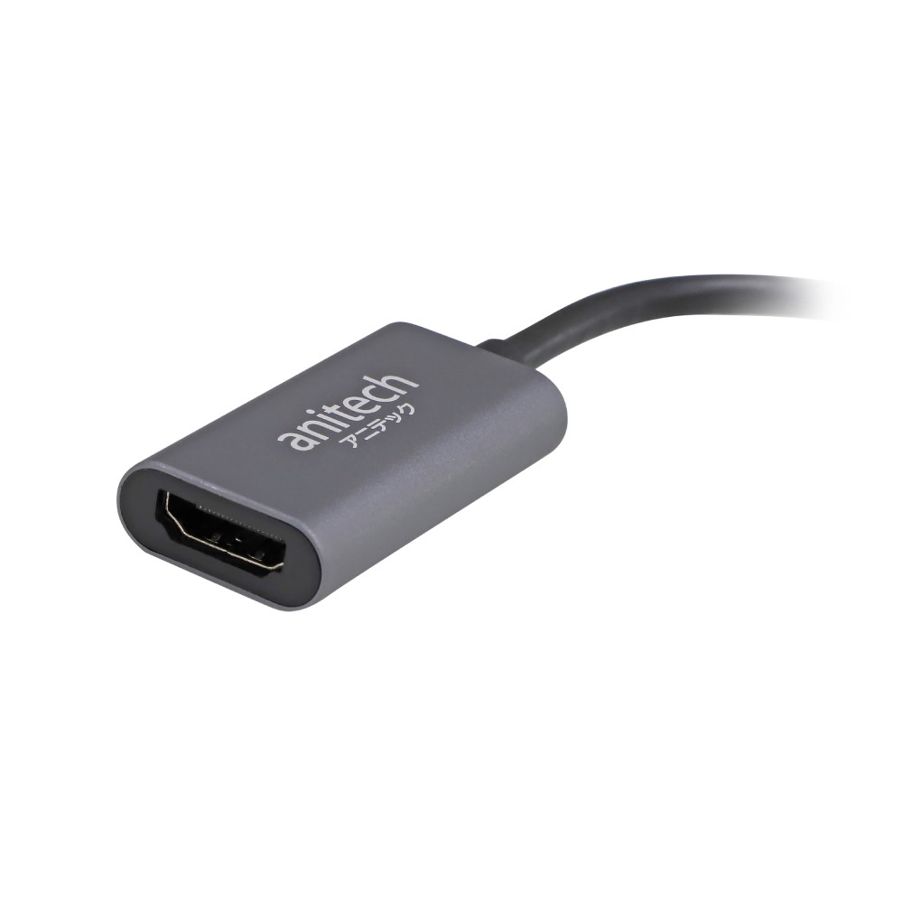 Anitech RA203 USB-C to HDMI ADAPTER Grey