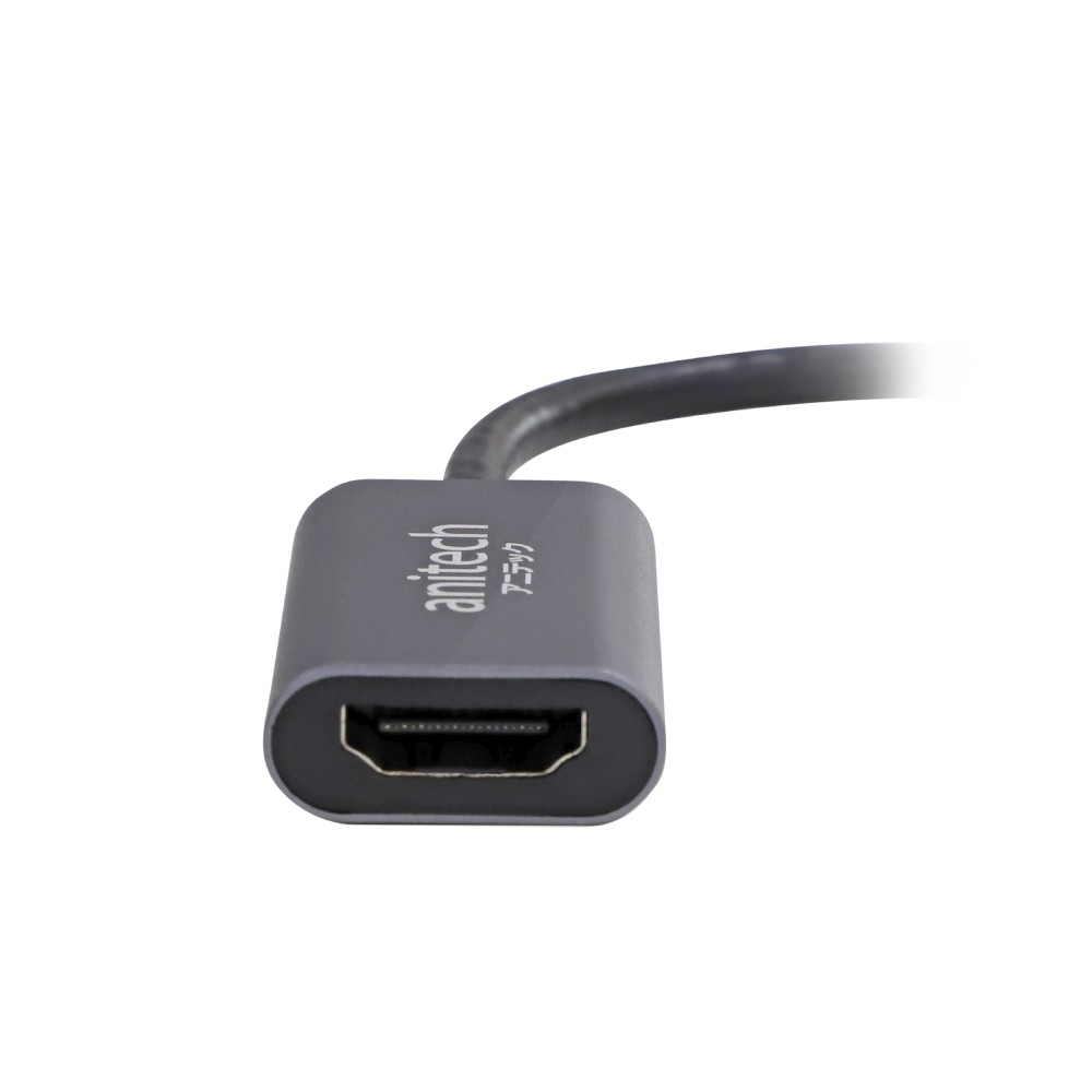 Anitech RA203 USB-C to HDMI ADAPTER Grey