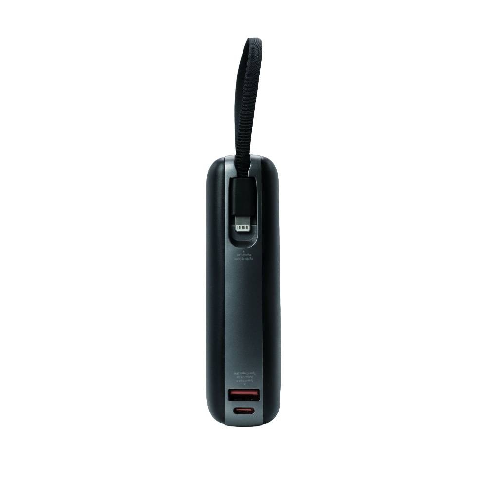 พาวเวอร์แบงค์ UVolt 20000 mAh Built-In Cable+AC UVP20AC-02 Black (CCC)