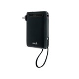 พาวเวอร์แบงค์ UVolt 20000 mAh Built-In Cable+AC UVP20AC-02 Black (CCC)