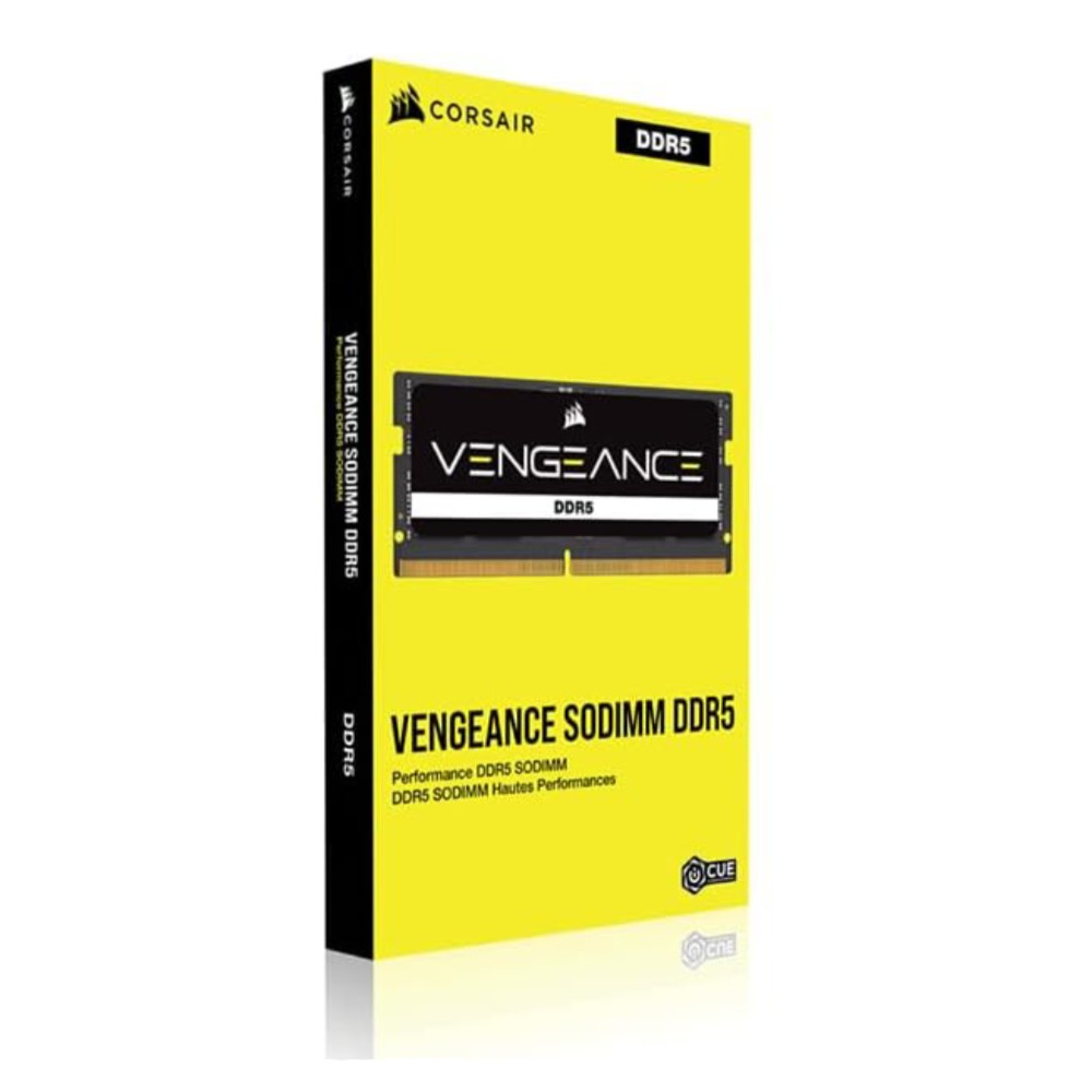 แรมโน๊ตบุ๊ค CORSAIR DDR5 16GB/5200MHz. CL44 SO-DIMM (CMSX16GX5M1A5200C44)