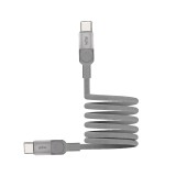 สายชาร์จ WHY USB-C to USB-C Magnetic Cable 65W 1.2เมตร Silver (UC-4041C)