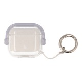 เคส Blue Box AirPods 4 Crystal with anti-lost protective Purple