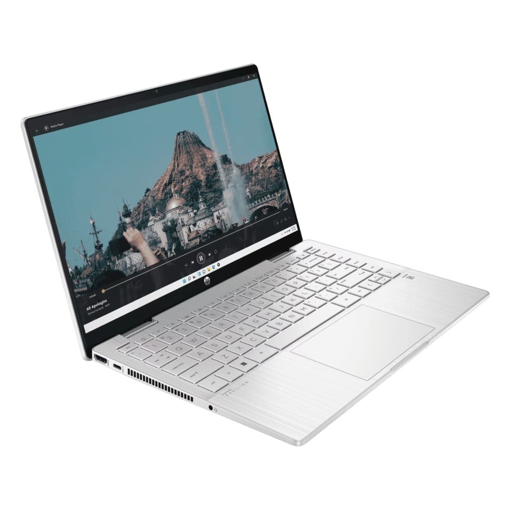 โน๊ตบุ๊ค HP Pavilion x360 14-ek2058TU Silver