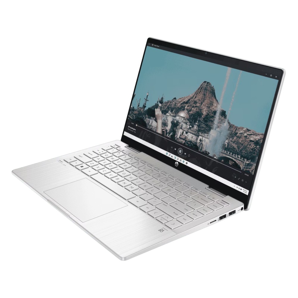 โน๊ตบุ๊ค HP Pavilion x360 14-ek2058TU Silver