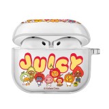 QPLUS x KAKAO Friends Casing for Airpods Gen 4 Juicy Friends