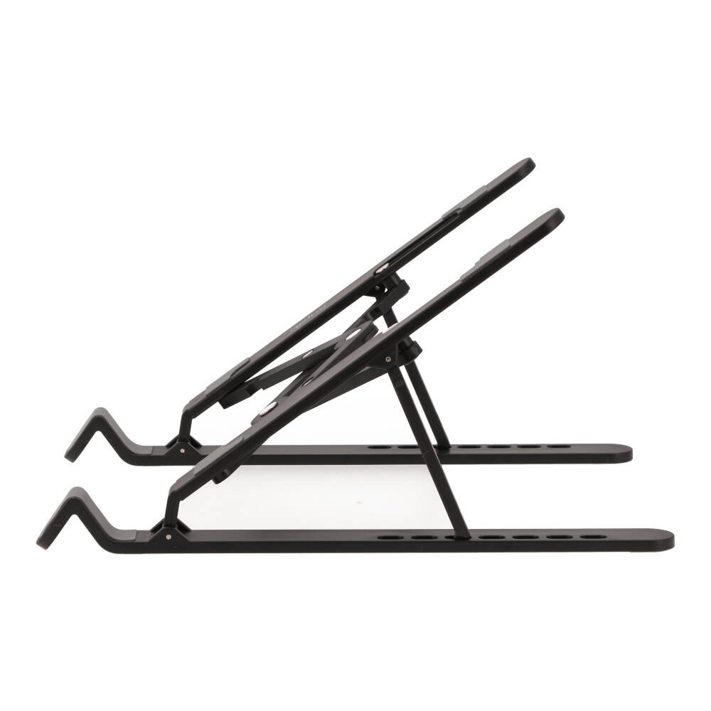 แท่นวางโน๊ตบุ๊ค QPLUS Portable Laptop Stand QP-ST04 Black
