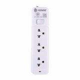 ปลั๊กไฟ Toshino Plug 3 Way 1 Switch 3M. (10A/2300W) (SO-33-B P2)