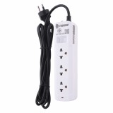 ปลั๊กไฟ Toshino Plug 3 Way 1 Switch 3M. (10A/2300W) (SO-33-B P2)