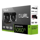การ์ดจอ ASUS Dual GeForce RTX 5060 Ti 16GB GDDR7 OC Edition