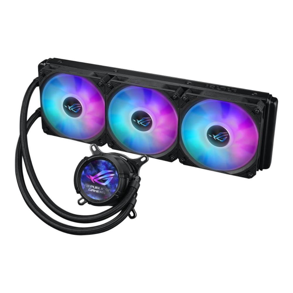 ชุดระบายความร้อนซีพียู ASUS ROG Strix LC III 360 ARGB LCD Black