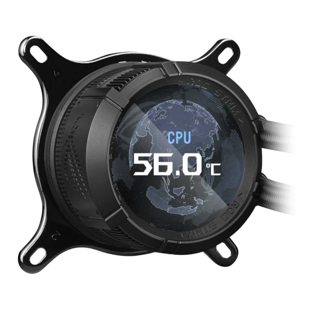 ชุดระบายความร้อนซีพียู ASUS ROG Strix LC III 360 ARGB LCD Black