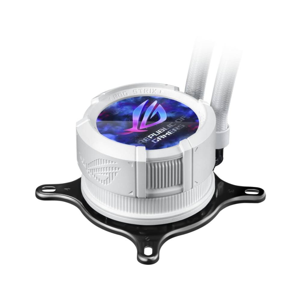 ชุดระบายความร้อนซีพียู ASUS ROG STRIX LC III 360 ARGB LCD White Edition