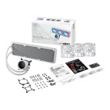 ชุดระบายความร้อนซีพียู ASUS ROG STRIX LC III 360 ARGB LCD White Edition