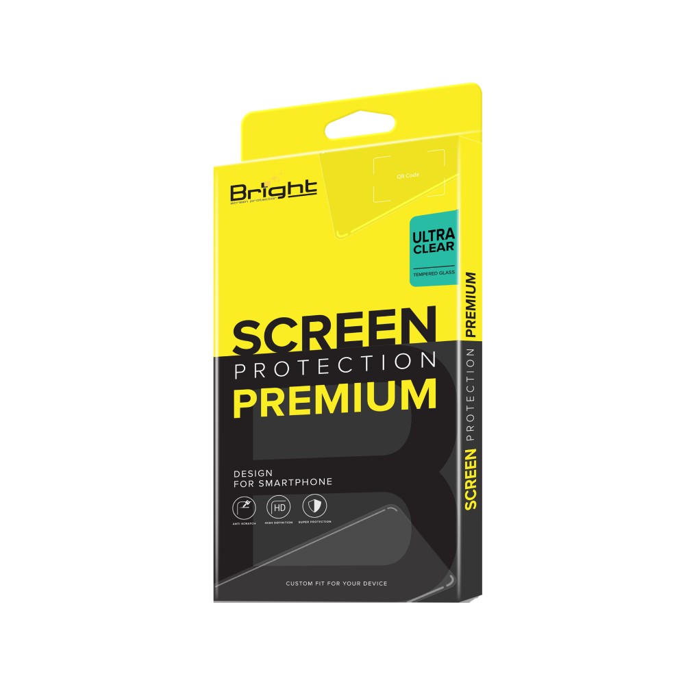 ฟิล์มกันรอย Bright Tempered Glass Oppo Reno 14 5G (F+B) Ultra Clear