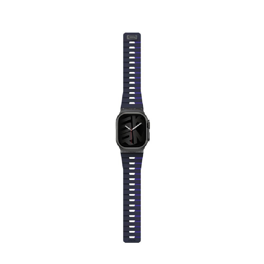 Skinarma สาย Apple Watch Series 6,7,8,9,10,11,Ultra (44/45/46/49 MM) Gemini Magnetic Navy