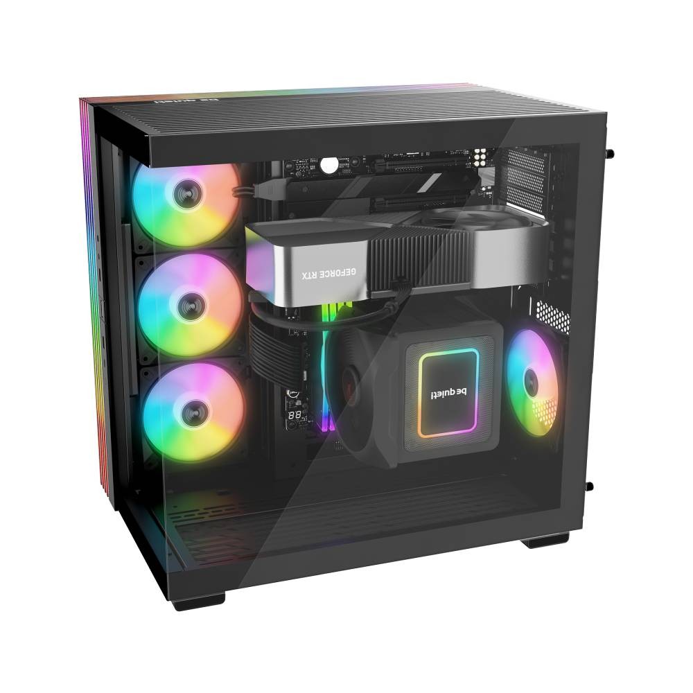 เคสคอมพิวเตอร์ Be Quiet LIGHT BASE 600 LX Black