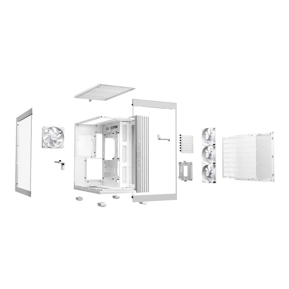 เคสคอมพิวเตอร์ Be Quiet LIGHT BASE 600 LX White