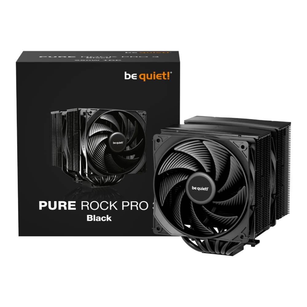 พัดลมซีพียู Be Quiet PURE ROCK PRO 3 Black
