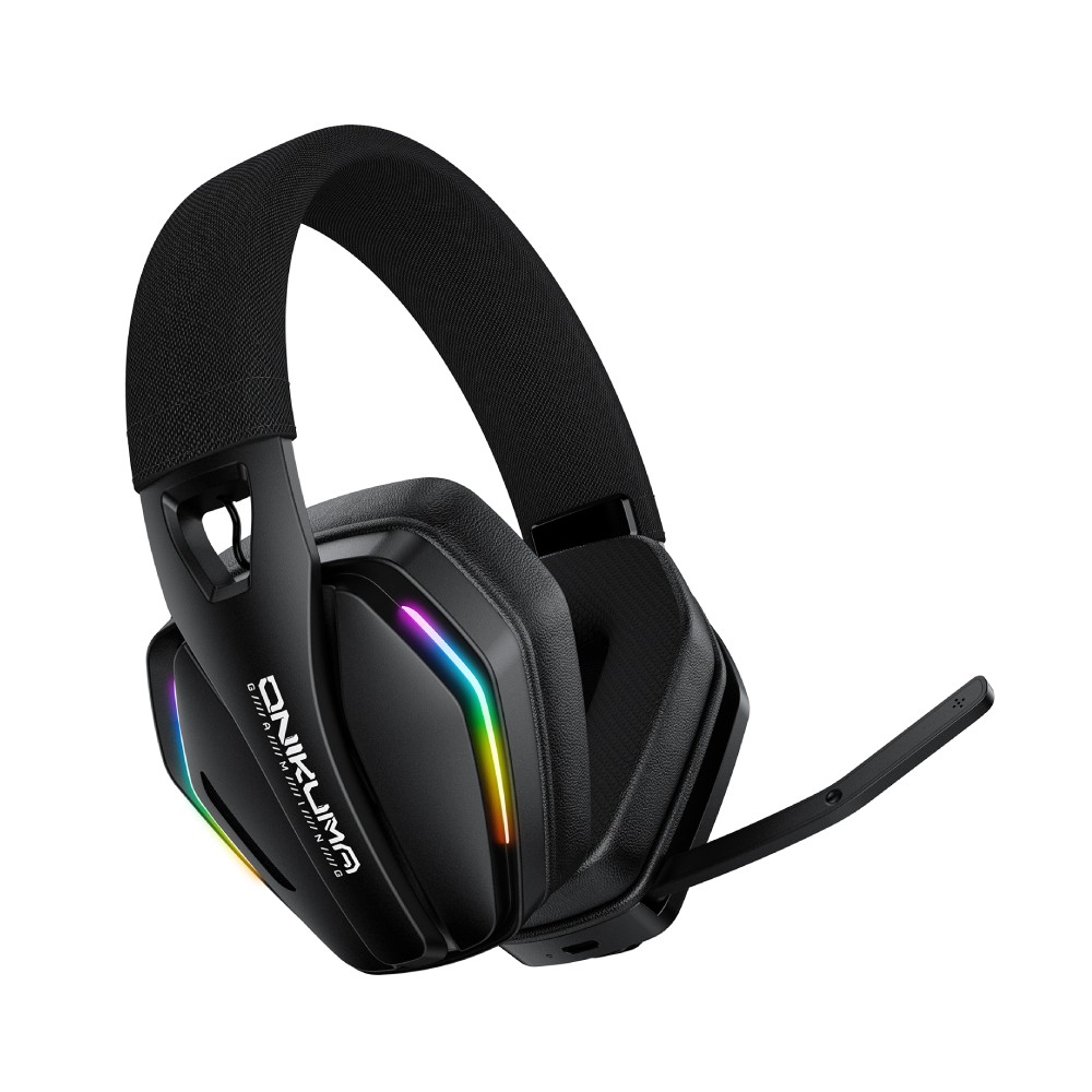 หูฟังเกมมิ่ง Onikuma Gaming Headset GT826 Bluetooth 2.4G Wired 3 Mode Black
