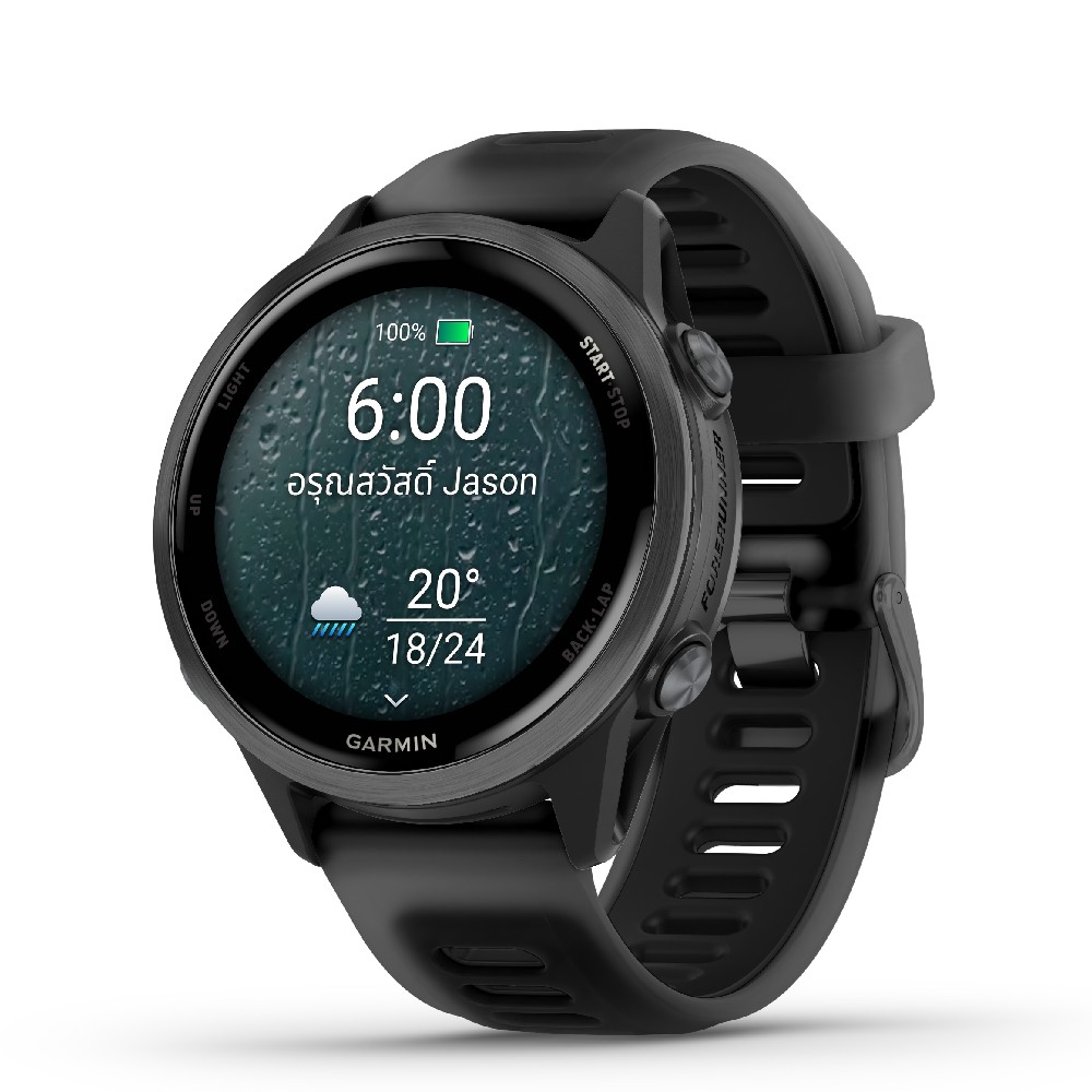 สมาร์ทวอทช์ Garmin Forerunner 570 42mm Black