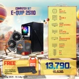 Computer Set - E-QUIP 25110 (R5 4500 | RAM16GB/3200 | SSD 500GB | RTX3050 6GB)