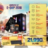 Computer Set - E-QUIP 25118 (R5 5600 | RAM32GB/3200 | SSD 500GB | RTX5060)
