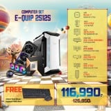 Computer Set - E-QUIP 25125 (R7 9800X3D | RAM32GB/5600 | SSD 1TB | RTX5080 16GB)