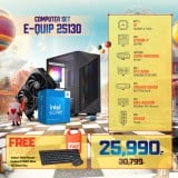 Computer Set - E-QUIP 25130 (i5-14400F | RAM32GB/5600 | SSD 500GB | RTX5060 8GB)