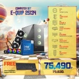 Computer Set - E-QUIP 25134 (I7-14700KF | RAM32GB/5600 | SSD 1TB | RTX5080 16GB)