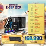 Computer Set - E-QUIP 25137 (U9 285K | RAM64GB/6000 | SSD 2TB | RTX5090 32GB)
