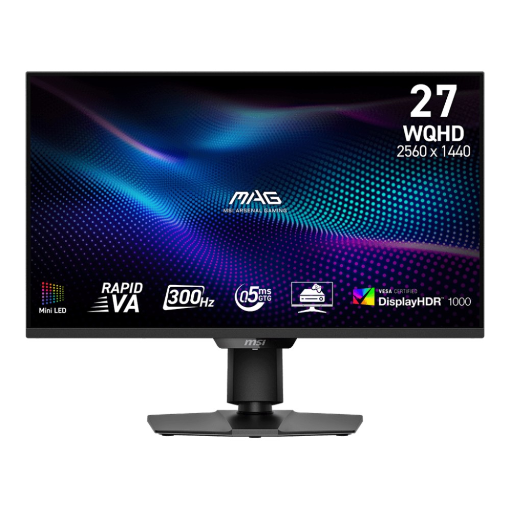 จอมอนิเตอร์ MSI MAG 274QPF X30MV Gaming Monitor (Rapid VA 2K 300Hz)