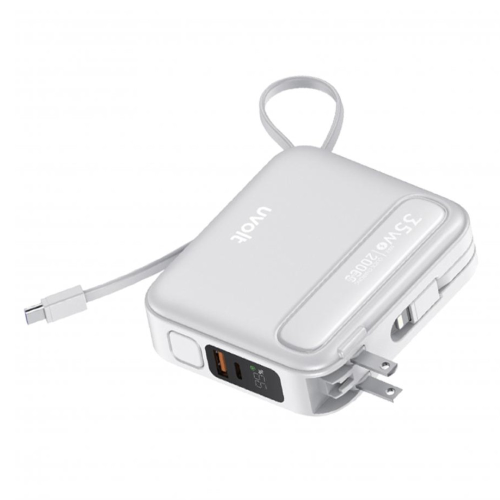 พาวเวอร์แบงค์ UVolt 20000 mAh (UVP20AC-01) White (CCC)