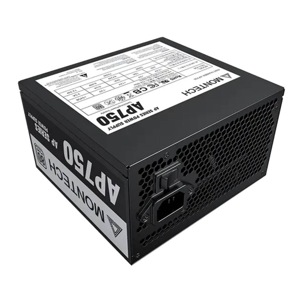 พาวเวอร์ซัพพลาย Montech AP750 750Watt 80 Plus White