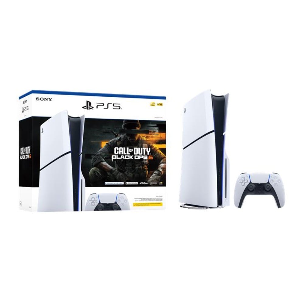 เครื่องเล่นเกม Sony PlayStation 5 Slim Disc Edition Call of Duty : Black Ops 6 Bundle