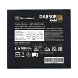 พาวเวอร์ซัพพลาย SilverStone DA850Watt 80 Plus Gold - Black (SST-DA850R-GMA)