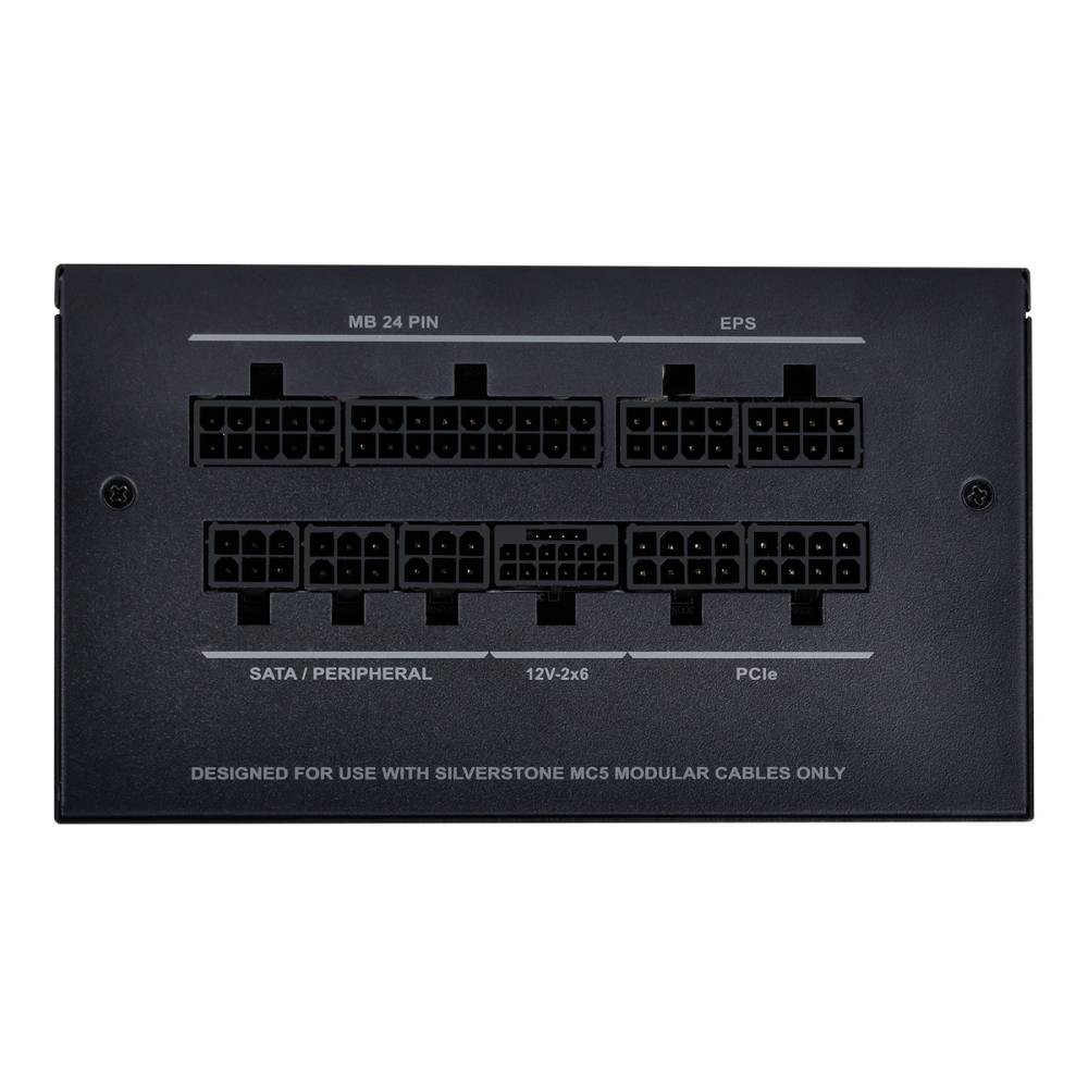 พาวเวอร์ซัพพลาย SilverStone DA850Watt 80 Plus Gold - Black (SST-DA850R-GMA)
