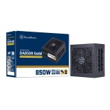 พาวเวอร์ซัพพลาย SilverStone DA850Watt 80 Plus Gold - Black (SST-DA850R-GMA)