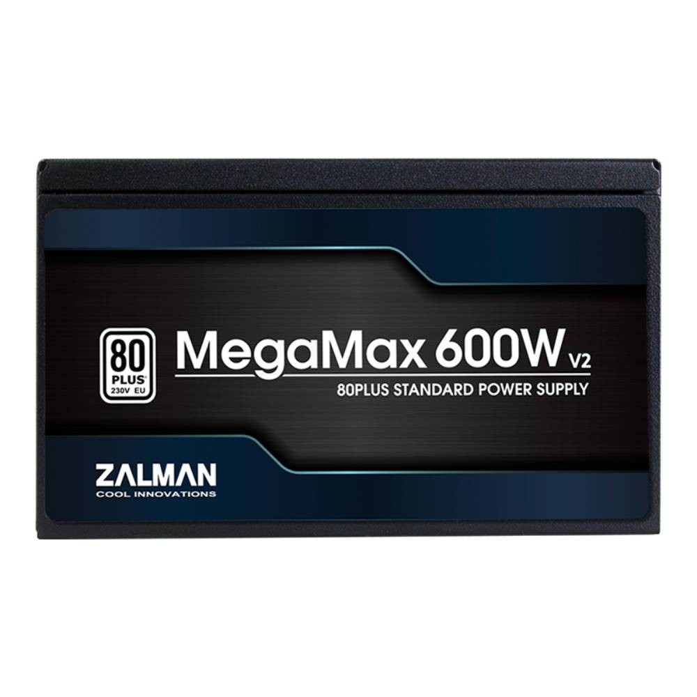 พาวเวอร์ซัพพลาย ZALMAN MegaMax V2 600W 80 Plus Stardand (ZM600-TXIIv2)