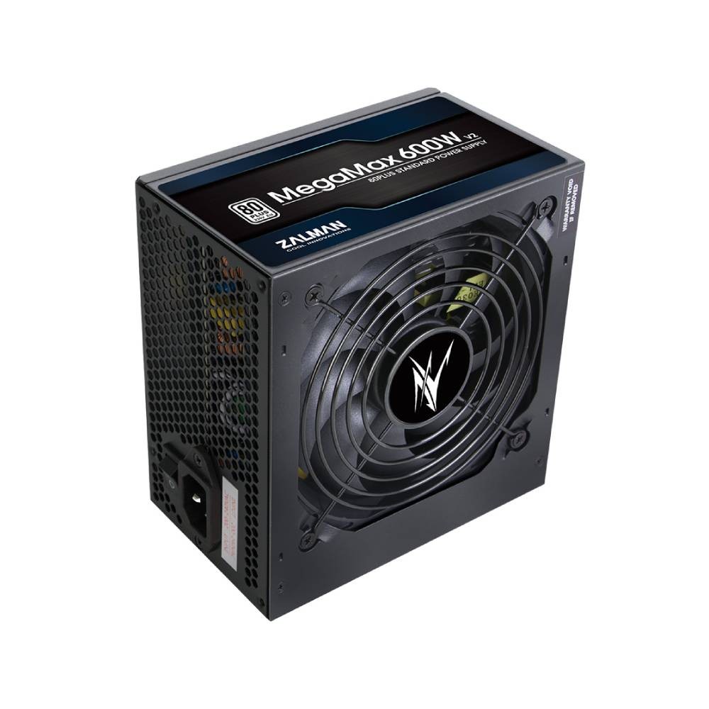 พาวเวอร์ซัพพลาย ZALMAN MegaMax V2 600W 80 Plus Stardand (ZM600-TXIIv2)