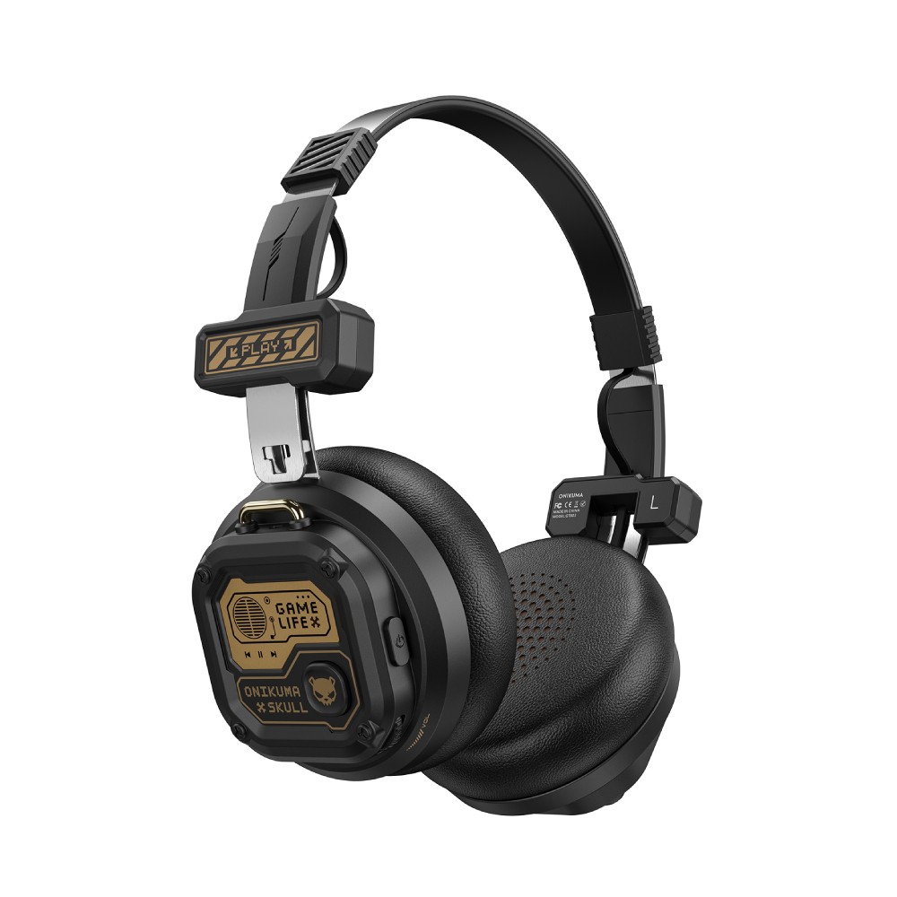 หูฟังเกมมิ่ง Onikuma Gaming Headset GT803 Bluetooth Black