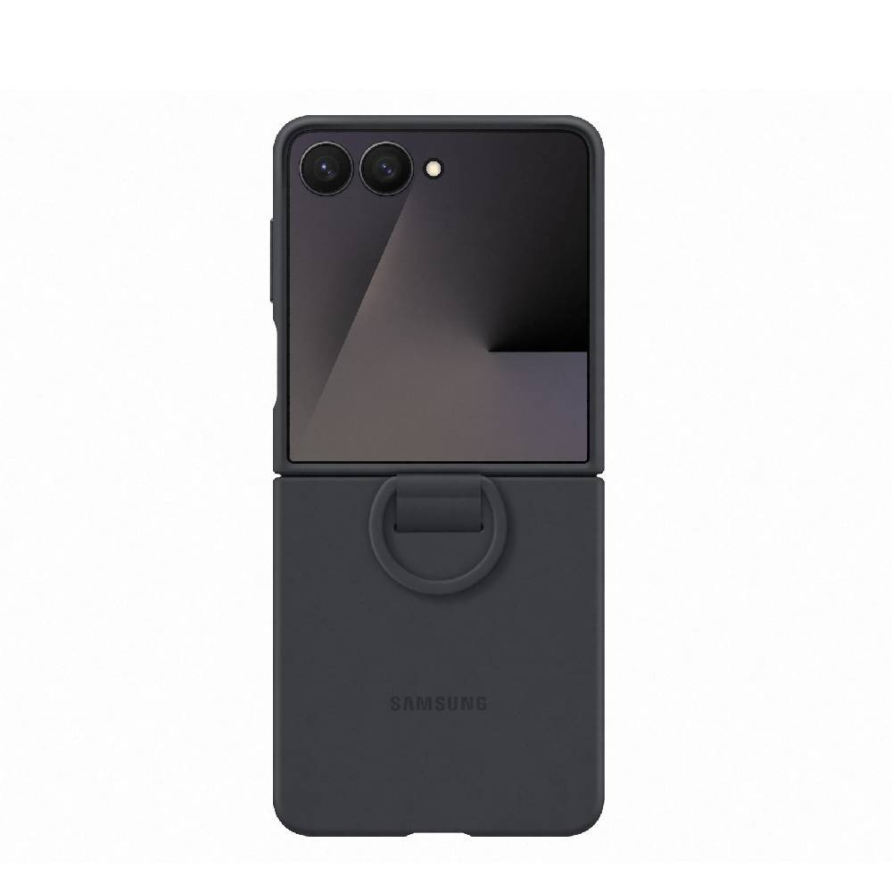 เคส Samsung Galaxy Z Flip7 Silicone Ring Black