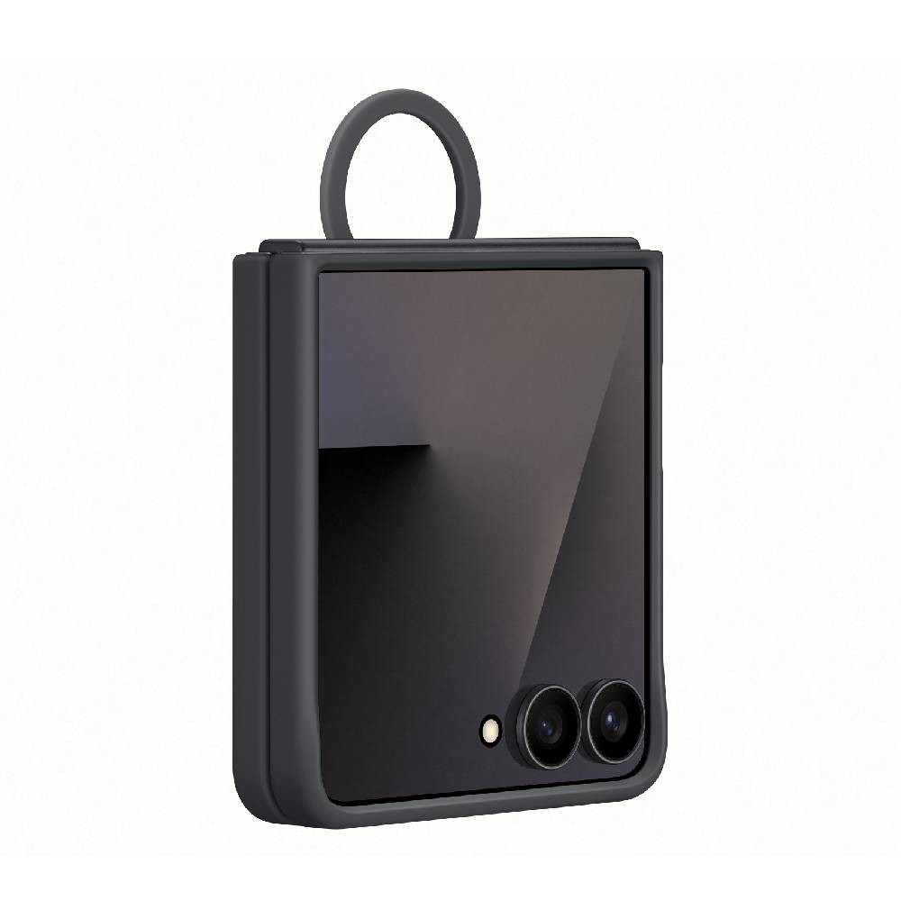 เคส Samsung Galaxy Z Flip7 Silicone Ring Black