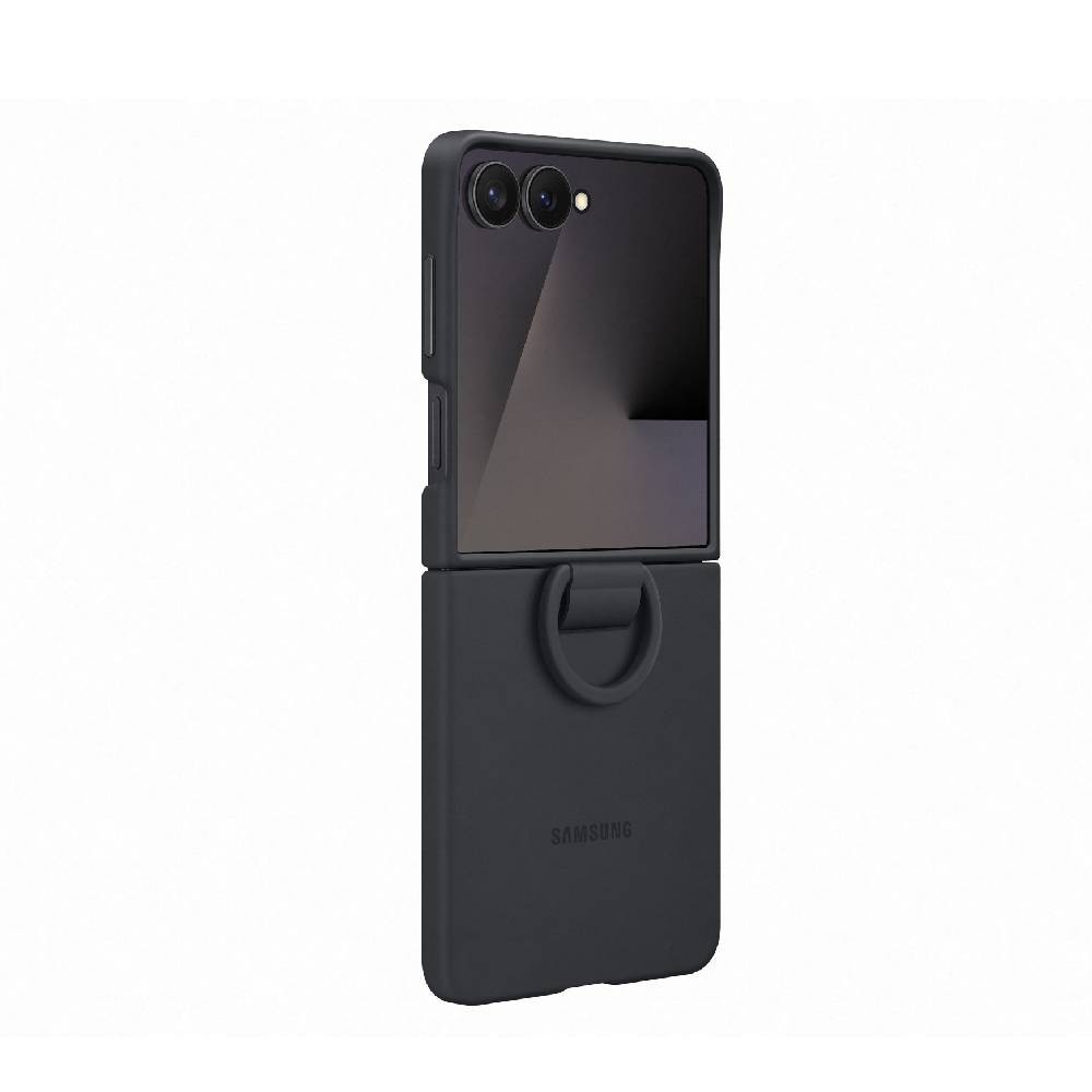 เคส Samsung Galaxy Z Flip7 Silicone Ring Black
