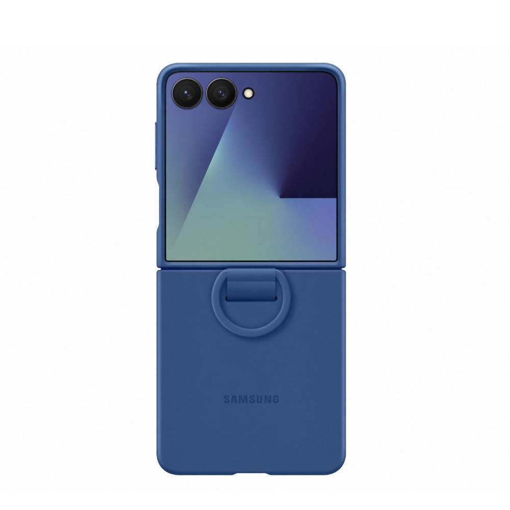 เคส Samsung Galaxy Z Flip7 Silicone Ring Blue
