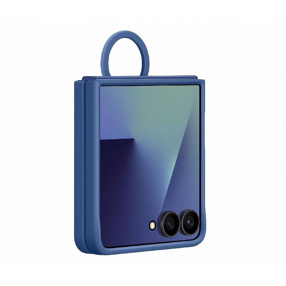 เคส Samsung Galaxy Z Flip7 Silicone Ring Blue