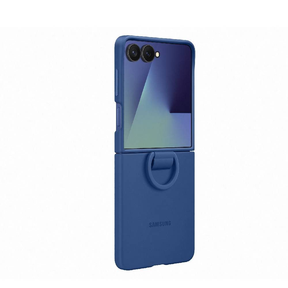 เคส Samsung Galaxy Z Flip7 Silicone Ring Blue