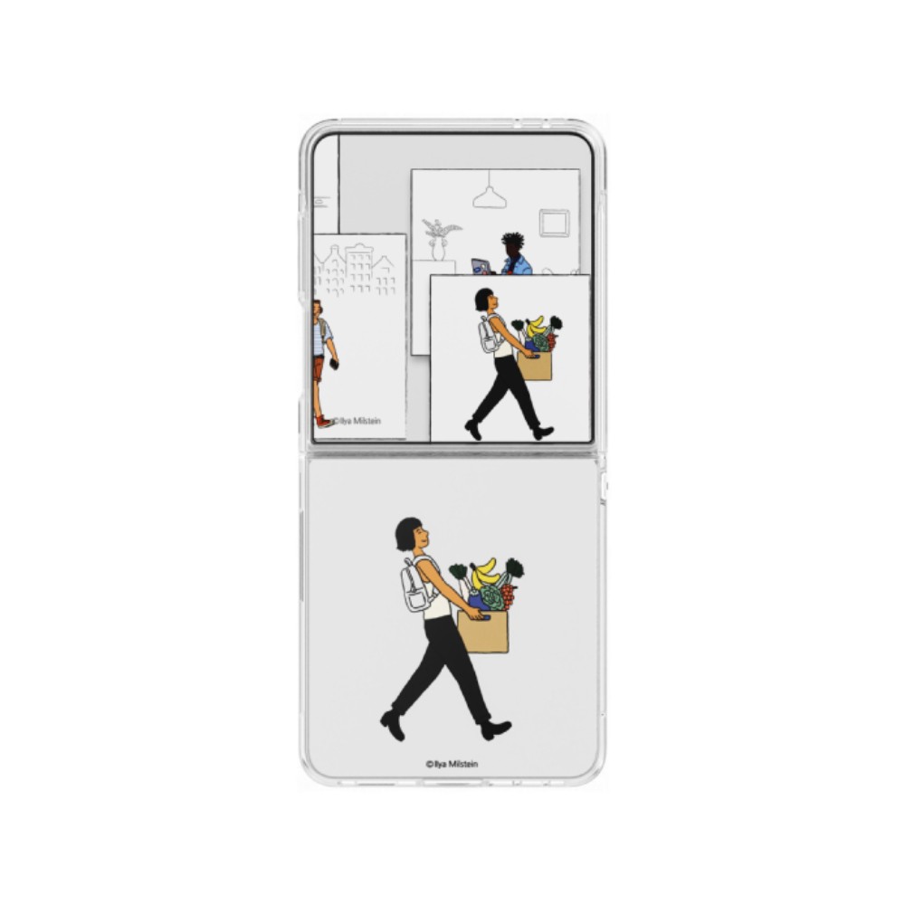 เคส Samsung Galaxy Z Flip7 Flipsuit Case with Card Ilyamilstein Daily Life