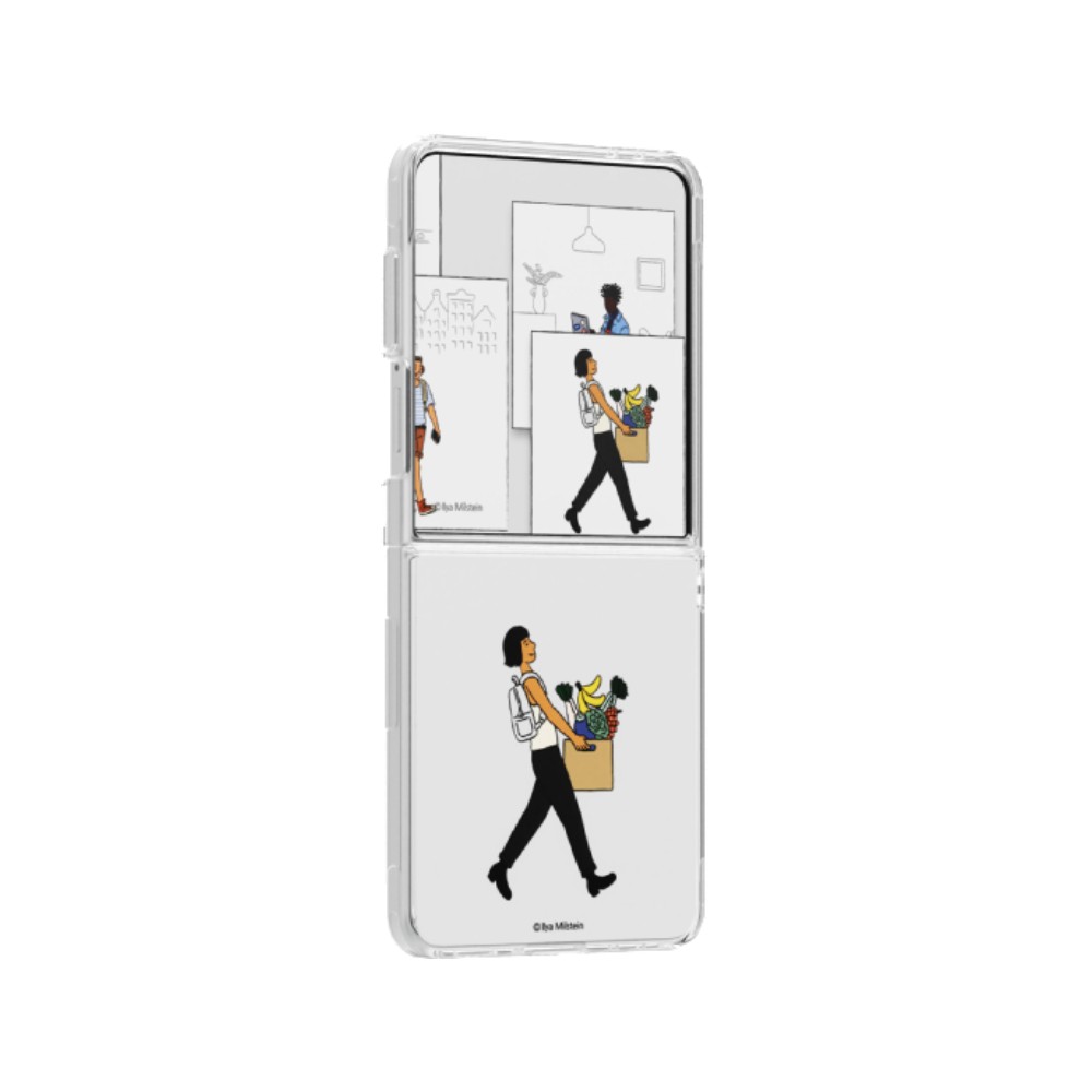 เคส Samsung Galaxy Z Flip7 Flipsuit Case with Card Ilyamilstein Daily Life