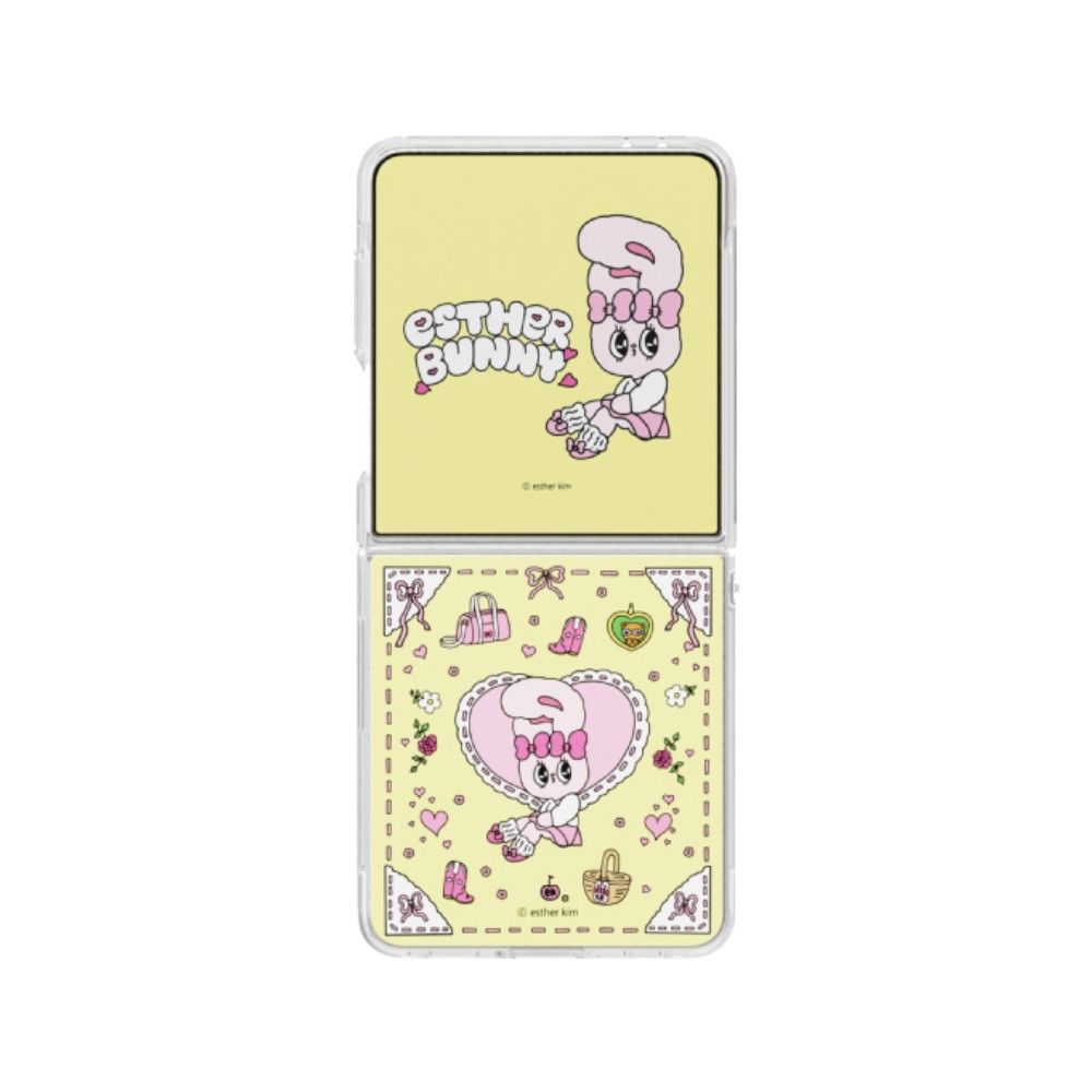เคส Samsung Galaxy Z Flip7 Flipsuit Case with Card Esther Bunny Ribbon